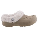 Crocs Világosbarna/fehér Mammoth Bundás