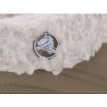 Crocs Világosbarna/fehér Mammoth Bundás