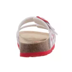 SUPERFIT 2 csatos fehér/piros GYÜMIS biopapucs