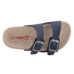 SUPERFIT 2 csatos sötétkék biopapucs