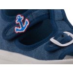 SUPERFIT csatos/ tépőzáras sötétkék vasmacskás szandál