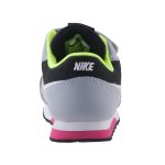 NIKE MD RUNNER 2 tépős szürke/fekete/neon/málna sportcipő
