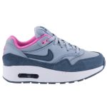NIKE Air Max 1 szürke-ciklámen fűzős lány sportcipő