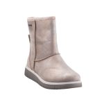 SUPERFIT cipzáras GTX Vízálló drapp csillogós téli csizma