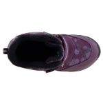 GEOX ORIZONT lila/virágos/ezüst 3 tépős Amphibiox VÍZÁLLÓ lélegző talpú hótaposó