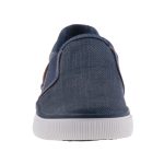 GEOX KILWI farmerkék/barna gumis belebújós lélegző talpú cipő