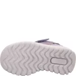 Superfit Sport7 Mini lila-pink 2 tépőzáras textil gore-tex (vízálló) kislány gyerekcipő
