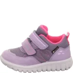 Superfit Sport7 Mini lila-pink 2 tépőzáras textil gore-tex (vízálló) kislány gyerekcipő