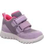 Superfit Sport7 Mini lila-pink 2 tépőzáras textil gore-tex (vízálló) kislány gyerekcipő