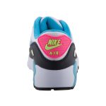NIKE Air Max 90 Mesh fehér-világoskék-fekete-ciklámen fűzős lány sportcipő