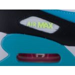 NIKE Air Max 90 Mesh fehér-világoskék-fekete-ciklámen fűzős lány sportcipő