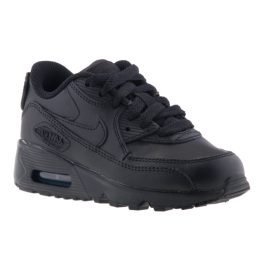 NIKE Air Max 90 Leather fekete bőr fűzős sportcipő NIKE Air Max 90 Leather fekete bőr fűzős sportcipő