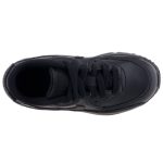 NIKE Air Max 90 Leather fekete bőr fűzős sportcipő