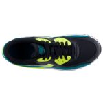 NIKE AIR MAX 90 MESH fekete/zöld/neon fűzős sportcipő