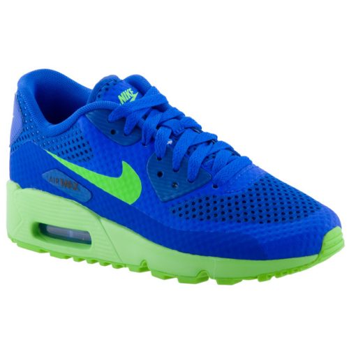 NIKE AIR MAX 90 BR tengerkék/neonzöld fűzős sportcipő