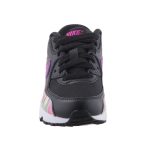 NIKE Air Max 90 Print Mesh fekete-lila-fehér-mintás fűzős lány sportcipő