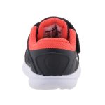 NIKE Flex RUN fekete/narancs gumis/tépőzáras futócipő