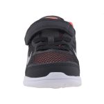 NIKE Flex RUN fekete/narancs gumis/tépőzáras futócipő