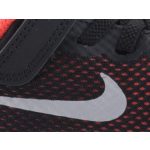 NIKE Flex RUN fekete/narancs gumis/tépőzáras futócipő