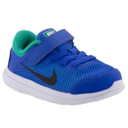 NIKE Flex RUN tengerkék/zöld gumis/tépőzáras futócipő NIKE Flex RUN tengerkék/zöld gumis/tépőzáras futócipő