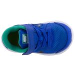 NIKE Flex RUN tengerkék/zöld gumis/tépőzáras futócipő