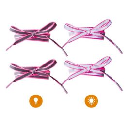 FÉNYVISSZAVERŐS CIPŐFŰZŐ 120CM rózsaszín 1pár/csomag FÉNYVISSZAVERŐS CIPŐFŰZŐ 120CM rózsaszín 1pár/csomag