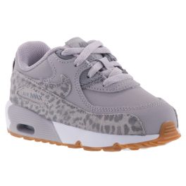 NIKE AIR MAX 90 LEATHER szürke/mintás fűzős bőr sportcipő   NIKE AIR MAX 90 LEATHER szürke/mintás fűzős bőr sportcipő