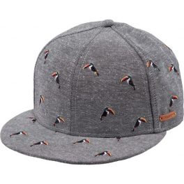 BARTS PAUK CAP BLACK szürke/fekete KAKADU baseball sapka BARTS PAUK CAP BLACK szürke/fekete KAKADU baseball sapka