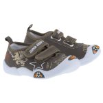 Kekizöld SÁRKÁNYOS HARÁNTEMELŐS tépőzáras váltócipő