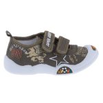 Kekizöld SÁRKÁNYOS HARÁNTEMELŐS tépőzáras váltócipő