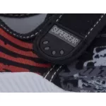 Fekete ZÁSZLÓS tépős váltócipő