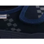 Siesta-Richter tépős sötétkék dínós kisfíú vászon váltócipő