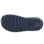 SIESTA-RICHTER tépős zárt sötétkék dinós vászon váltócipő