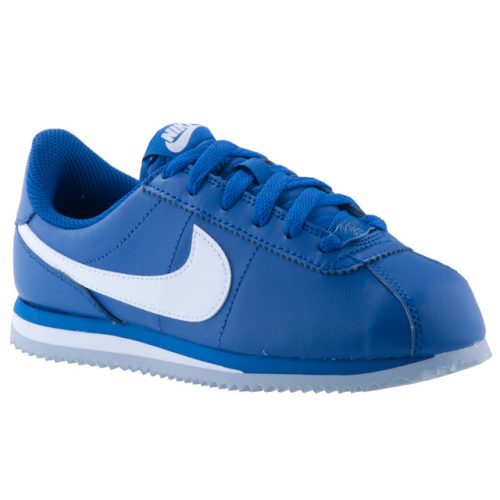 NIKE CORTEZ BASIC kék/fehér fűzős sportcipő 35.5-40