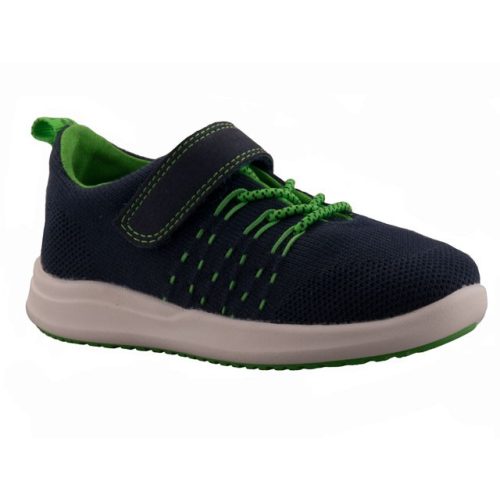 SIESTA-RICHTER Green sötétkék/zöld tépős/gumifűzős újrahasznosított cipő