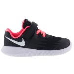 NIKE STAR RUNNER fekete/ciklámen gumis/tépős futócipő