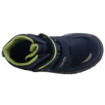 SUPERFIT 2 tépős GTX VÍZÁLLÓ sötétkék/neonzöld téli hótaposó