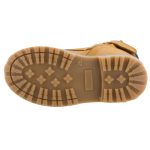 ACEBOS VERDE homok/olajzöld fűzős/cipzáras bőr bakancs