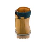 ACEBOS VERDE homok/olajzöld fűzős/cipzáras bőr bakancs