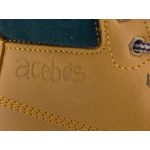 ACEBOS VERDE homok/olajzöld fűzős/cipzáras bőr bakancs