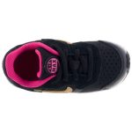 NIKE AIR MAX GUILE fekete/ciklámen/arany fűzős sportcipő