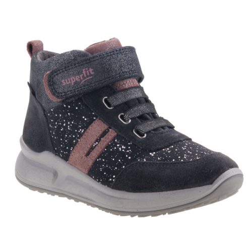 SUPERFIT tépős/gumis GTX VÍZÁLLÓ szürke/mályva téli cipő 27-41