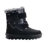 SUPERFIT 2 tépős GTX VÍZÁLLÓ fekete melegbéléses téli bakancs