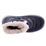 SUPERFIT 2 tépős sötétkék/világos rózsaszín csillogós GTX Vízálló magasszárú hótaposó