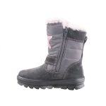 SUPERFIT cipzáras szürke/rózsaszín CSILLAG mintás GTX Vízálló téli csizma díszcsattal