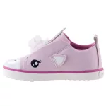 GEOX KILWI GIRL rózsa/ezüst UNIKORNIS tépős/gumis lélegző talpú cipő