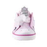 GEOX KILWI GIRL rózsa/ezüst UNIKORNIS tépős/gumis lélegző talpú cipő