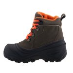 THE NORTH FACE Chilkat II fűzős katonazöld-narancssárga (VÍZÁLLÓ) melegbéléses hótaposó bakancs