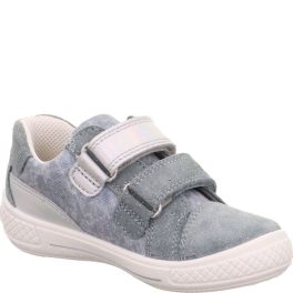   Superfit Tensy farmerkék-ezüst csillogós 2 tépőzáras kislány gyerekcipő (1-000092-7500)