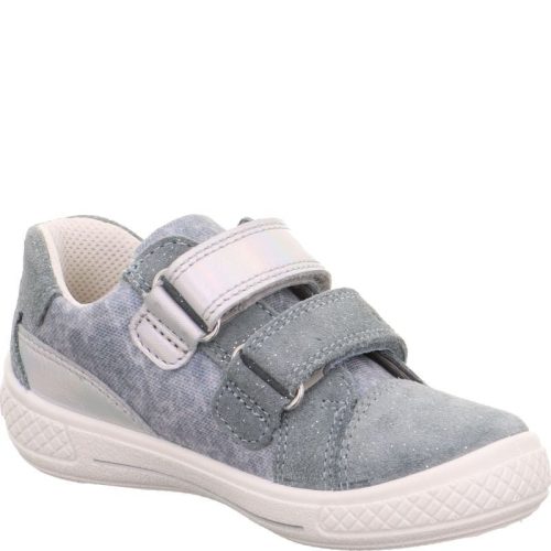 Superfit Tensy farmerkék-ezüst csillogós 2 tépőzáras kislány gyerekcipő (1-000092-7500)